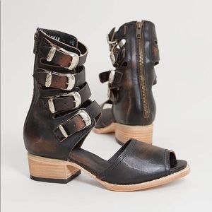 Freebird Pilar Leather Sandals Sz 7